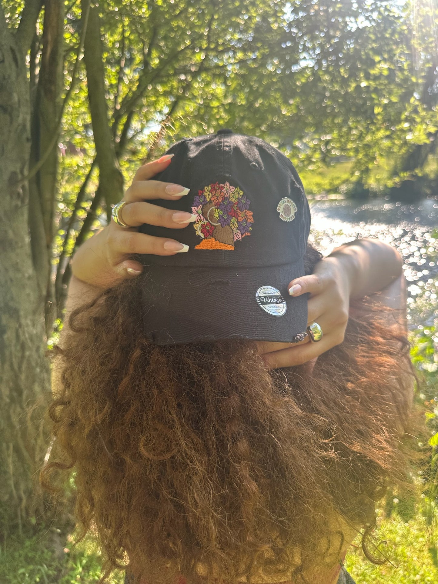 Shadow Bloom – Vintage Dad Hat